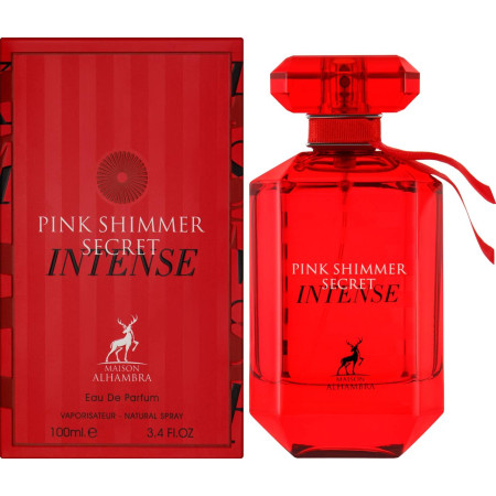 Парфумована вода жіноча Alhambra Pink Shimmer Secret Intense 100 мл (100% ORIGINAL)